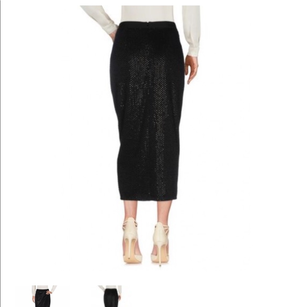 Self-Portrait 3/4 Length Skirt - jersey beaded